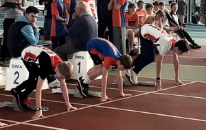 1er triathlon benjamins et minimes en salle