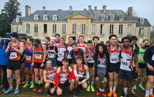 Les podiums et les belles places aux départementaux de cross