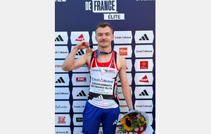 France Elite : Antoine THORAVAL médaillé sur 100m !