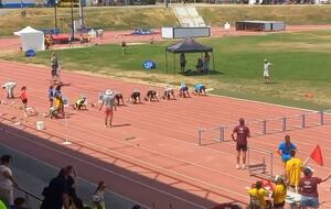 le 50m haies victorieux de Guewen